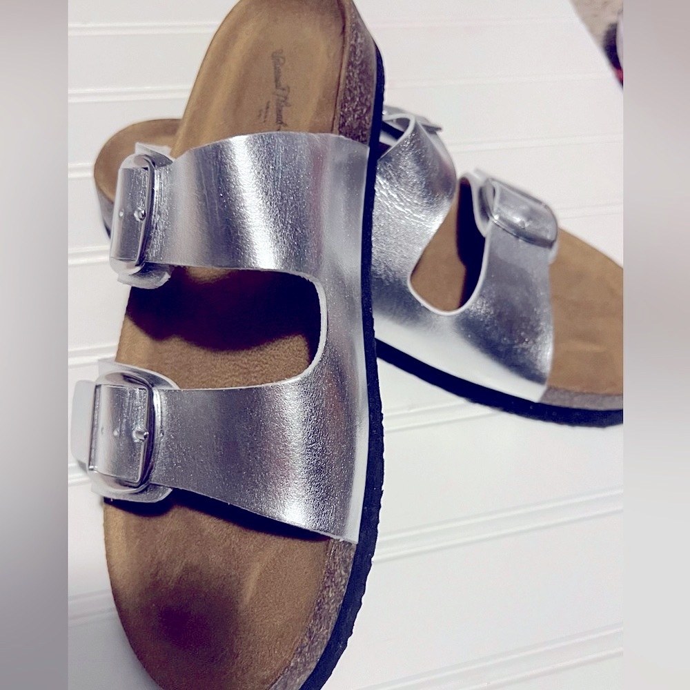 Universal Thread Silver Sandals - image 2